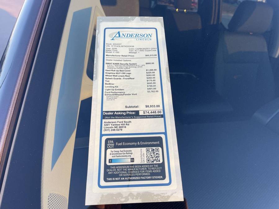 New 2026 Ford F-150 for sale in Lincoln NE
