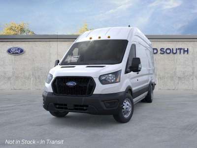 New 2025 Ford Transit Cargo Van T-350 HD 148 EL Hi Rf 11000 GVWR DRW AWD Full-Sized Van for sale in Lincoln NE