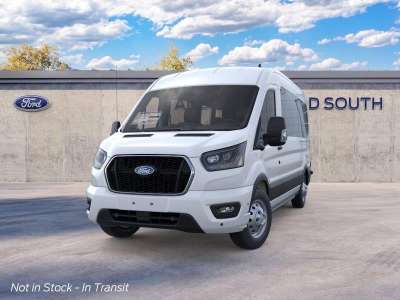 New 2026 Ford Transit Passenger Wagon T-350 148" Med Roof XL AWD Minivan for sale in Lincoln NE