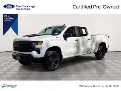 Used 2023 Chevrolet Silverado 1500 Custom Trail Boss Crew Cab Truck for sale in Lincoln NE Used 2023 Chevrolet Silverado 1500 Custom Trail Boss Crew Cab Truck for sale in Lincoln NE
