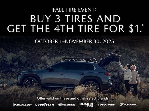 Buy 3 Tires And Get The 4th Tire For $1