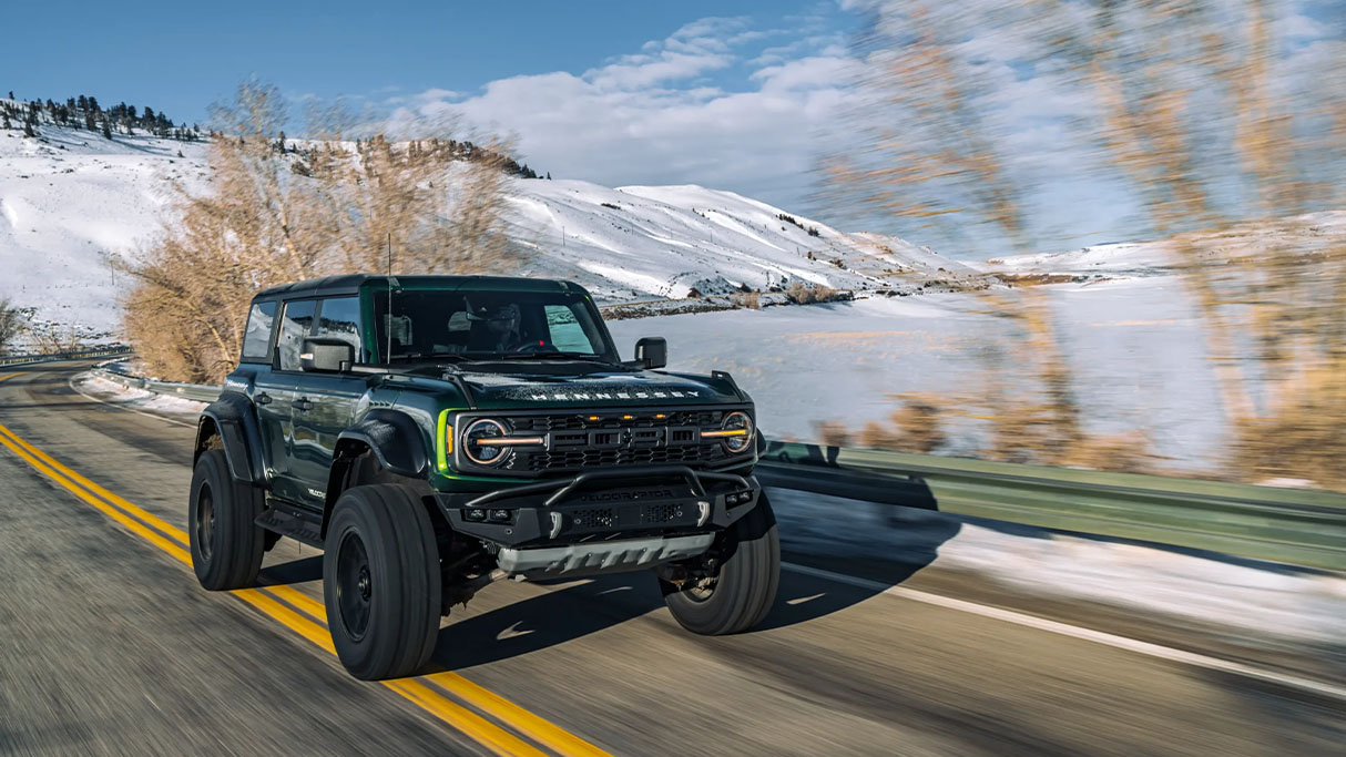 Ford Bronco Raptor interior upgrades