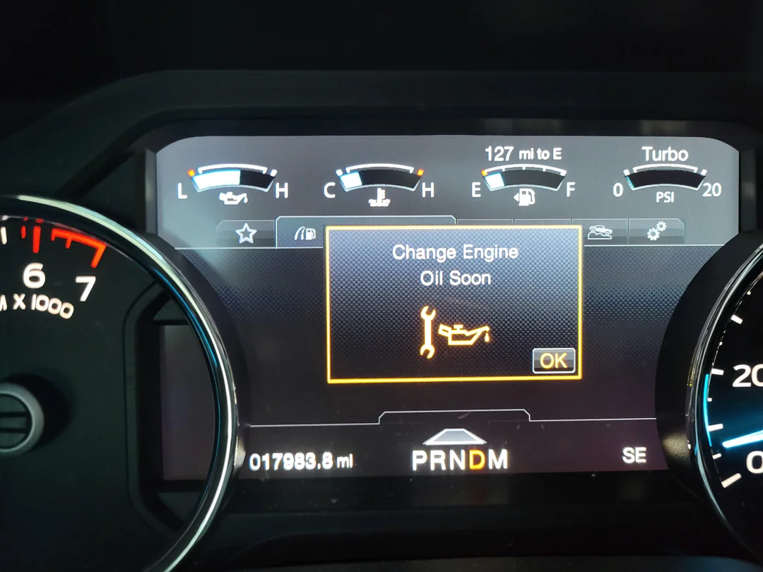 Oil Change Reminder System