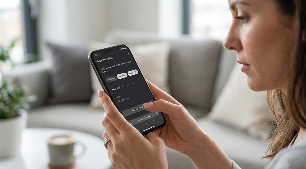 Online vehicle appraisal process